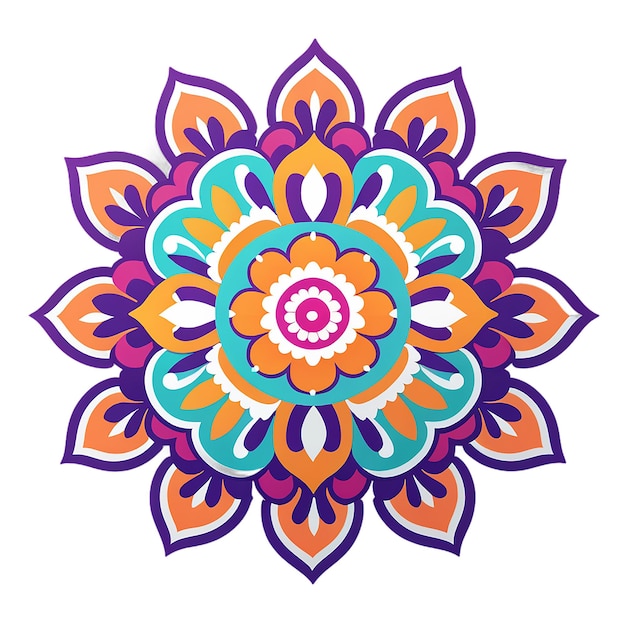 um desenho colorido que está em um fundo branco