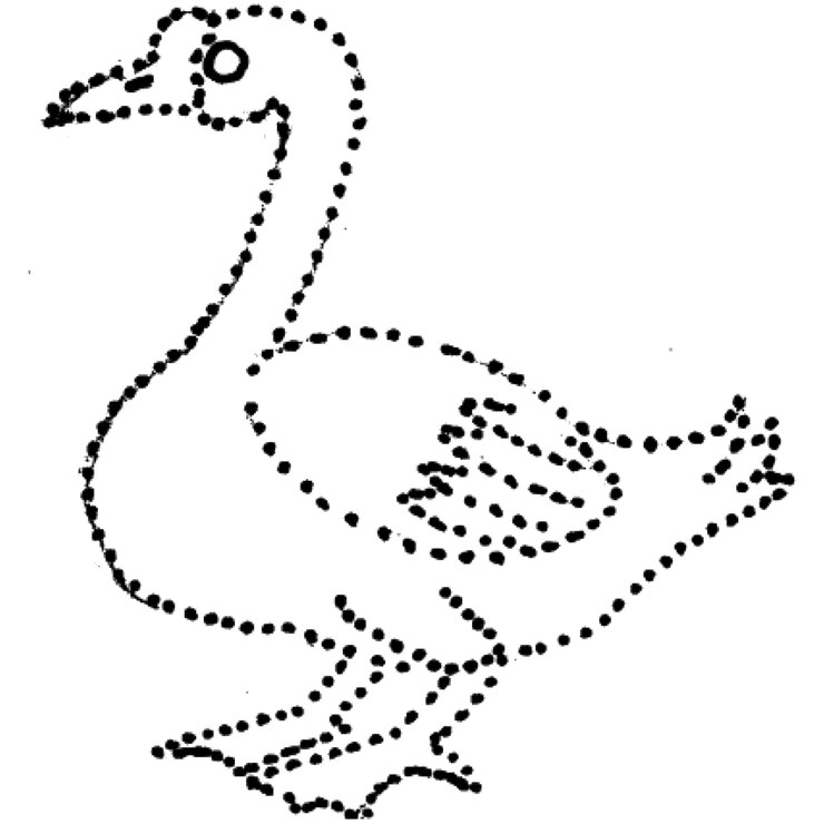 PSD um desenho de um ganso com a palavra " eu amo ".