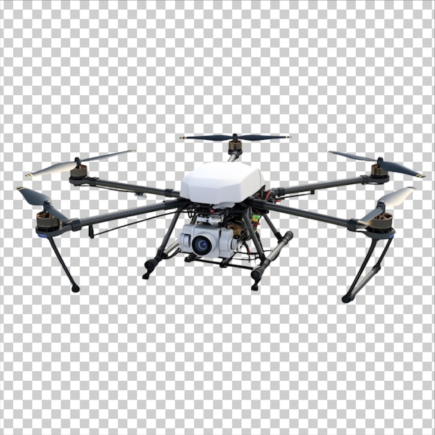 Um drone com a palavra "f" na frente.