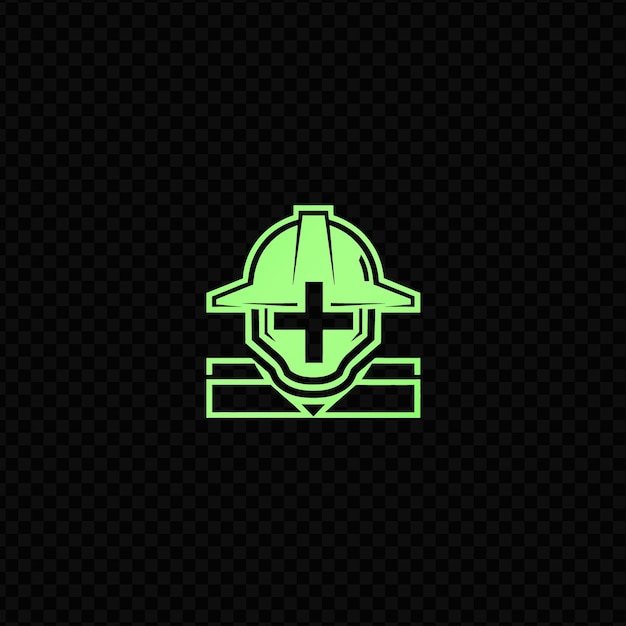 PSD um escudo verde com uma cruz nele
