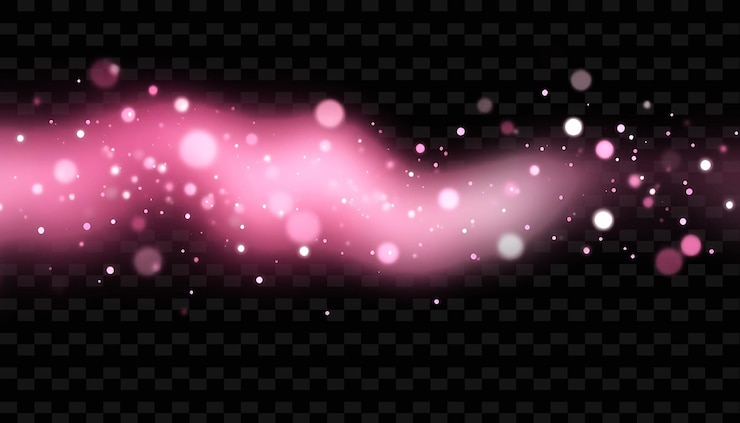 PSD um fundo abstrato rosa com um coração rosa e um fundo preto