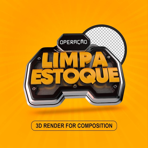 um fundo amarelo com uma imagem preta e laranja de um controlador para gadget