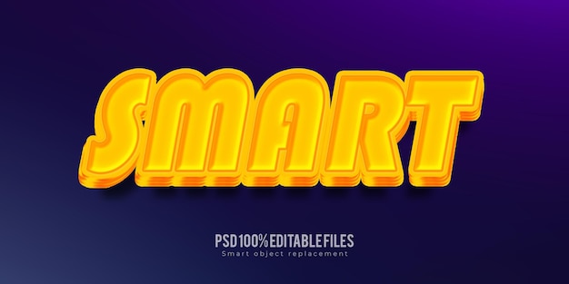 Um fundo azul e roxo com o texto smart