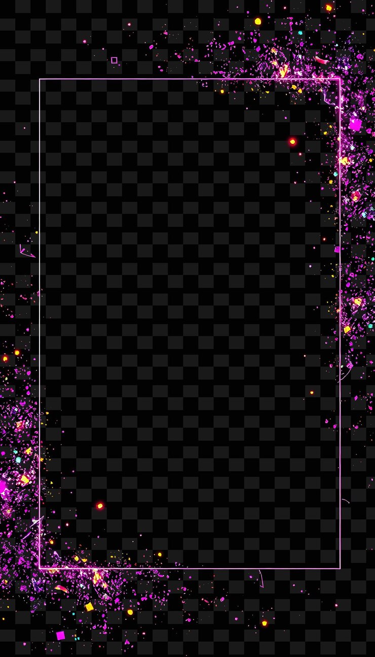PSD um fundo colorido com fogos de artifício e estrelas