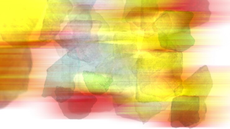 PSD um fundo colorido com um padrão de corações e um lugar para o texto