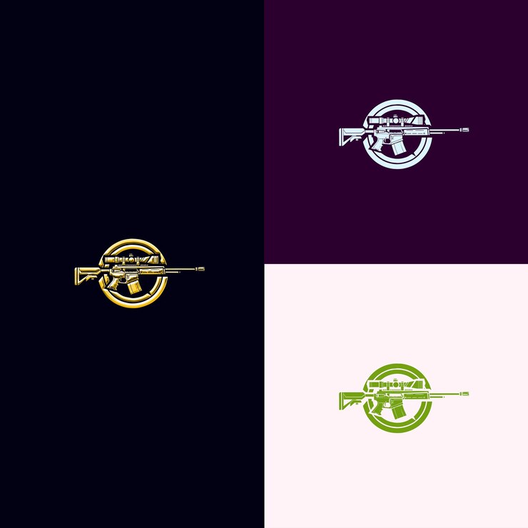 PSD um fundo preto e roxo com um logotipo para um clube