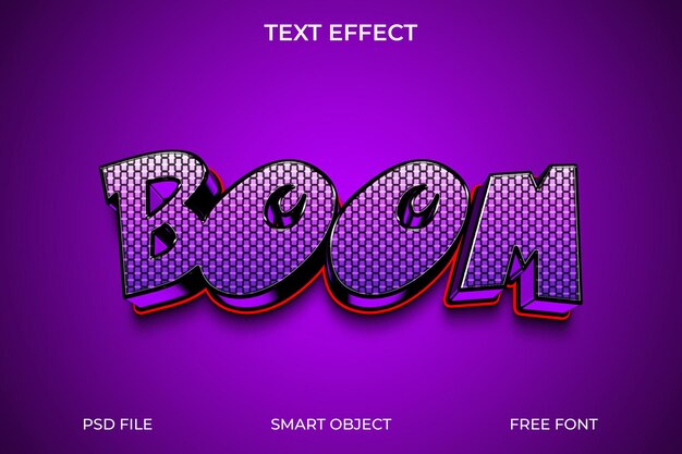 um fundo roxo com um efeito de texto roxo e amarelo