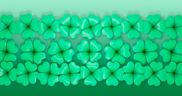 um fundo verde com corações como corações e as palavras amor
