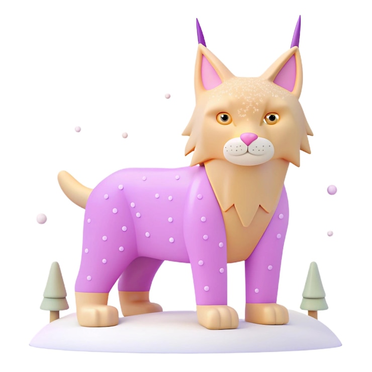 PSD um gato de desenho animado está de pé em uma superfície branca com as palavras citação a palavra citação sobre ele
