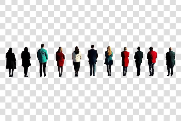 Um grupo de empresários internacionais pessoas pessoas modernas