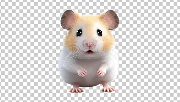 PSD um hamster 3d