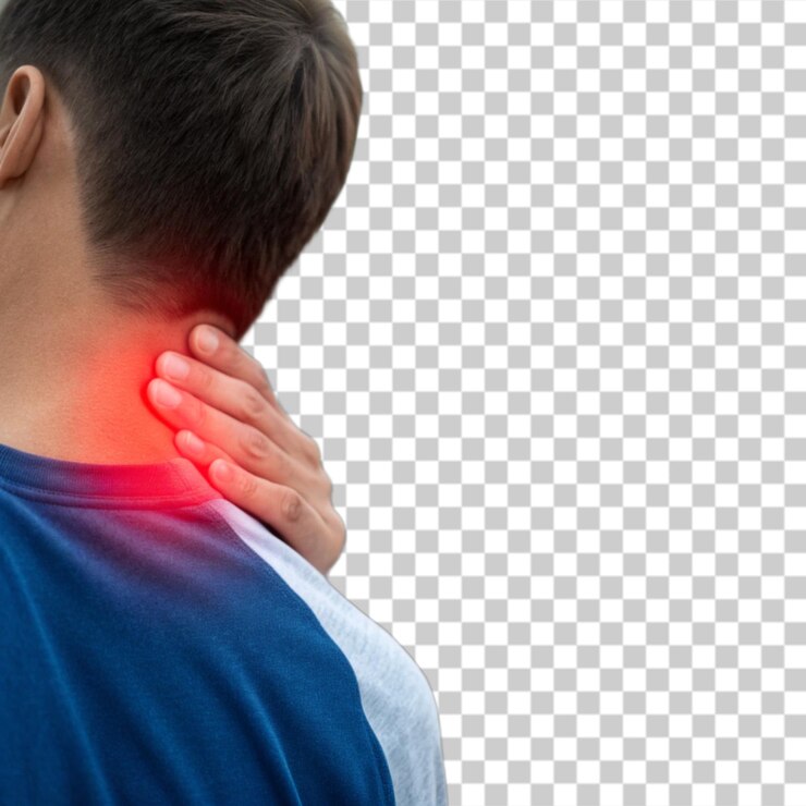 PSD um homem com uma camisa azul que diz que eu não sou um homem