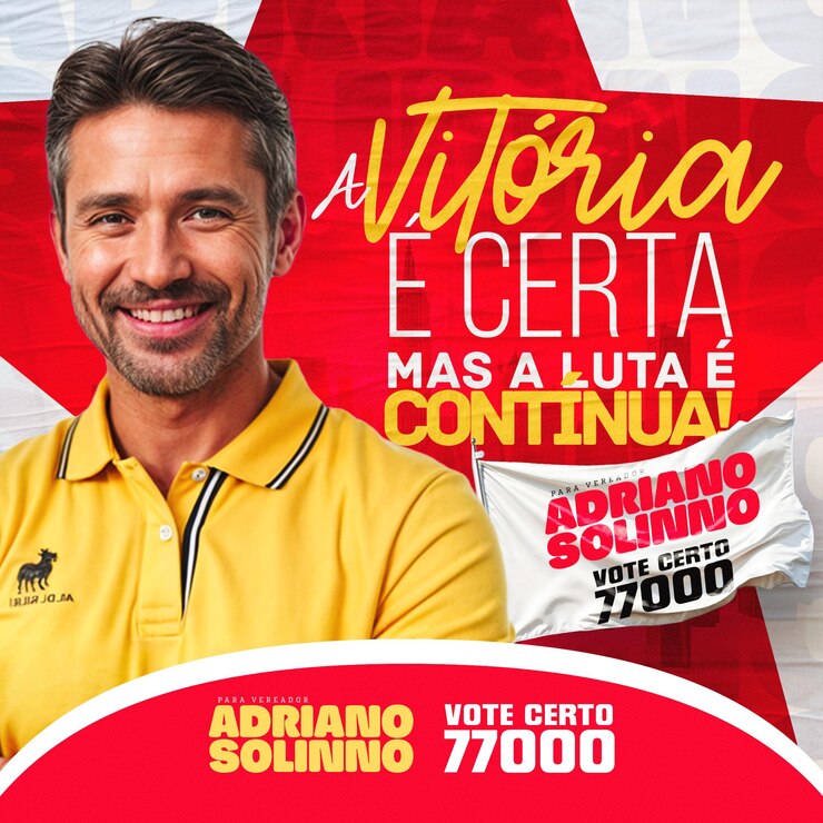 PSD um homem de camisa amarela que diz "autopro" na frente