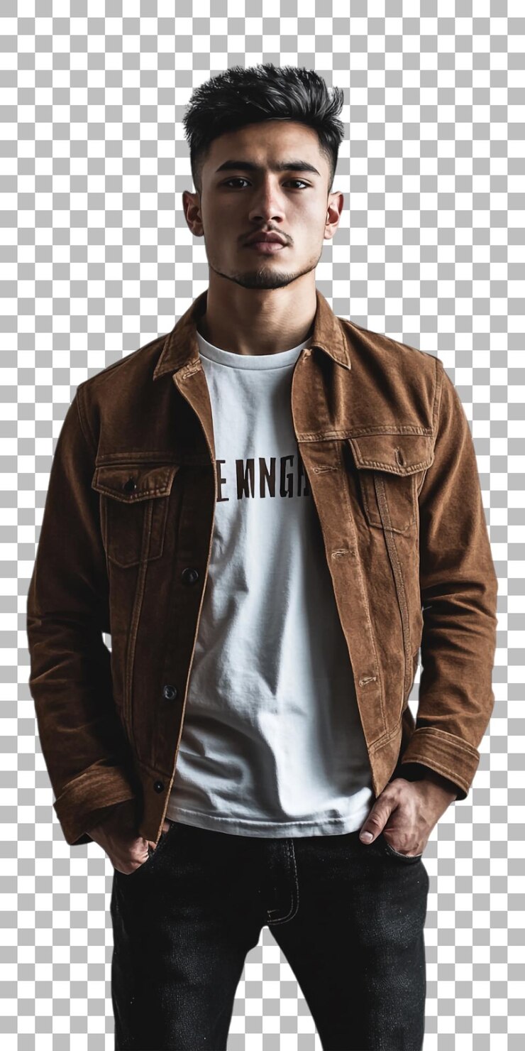 PSD um homem de camisa branca com a palavra nele.