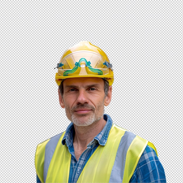 um homem vestindo um capacete amarelo que diz "o número 3"