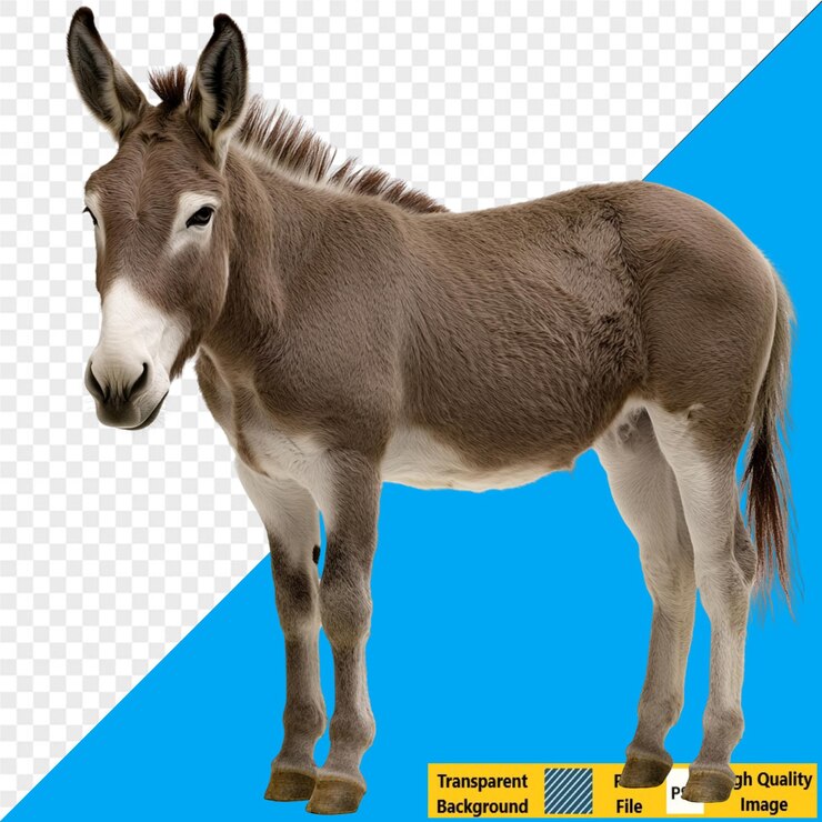 PSD um jumento cinzento