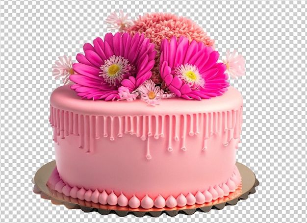 PSD um lindo bolo de aniversário.