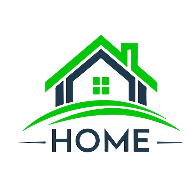 um logotipo de casa para casa e o logotipo para casa