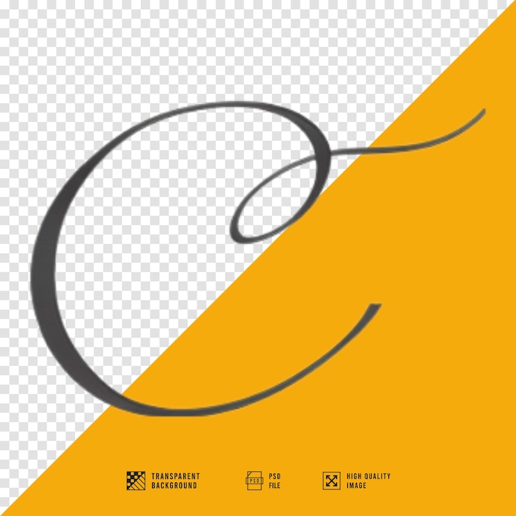 PSD um logotipo do logotipo da empresa sobre um fundo amarelo