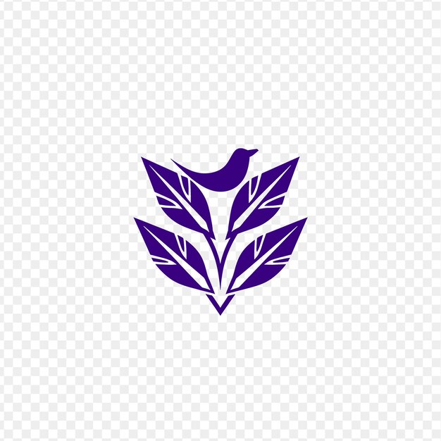 PSD um logotipo para um ramo de uma planta