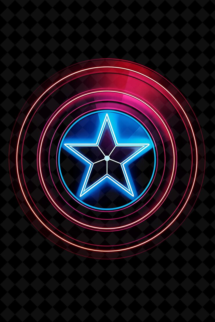 PSD um logotipo redondo com uma estrela