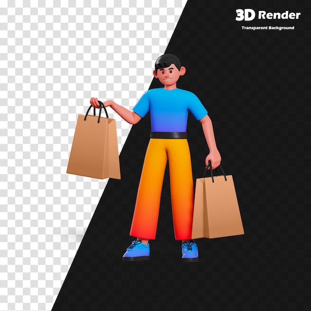 Um modelo 3D de um modelo 3D