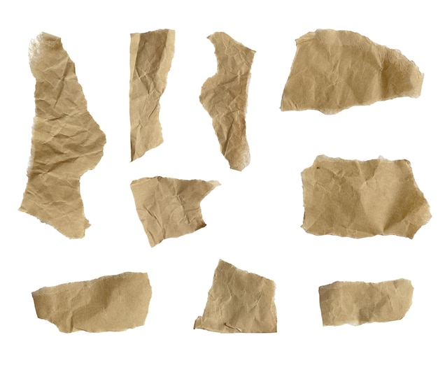 Um papel castanho rasgado com um papel marrom que diz "não"