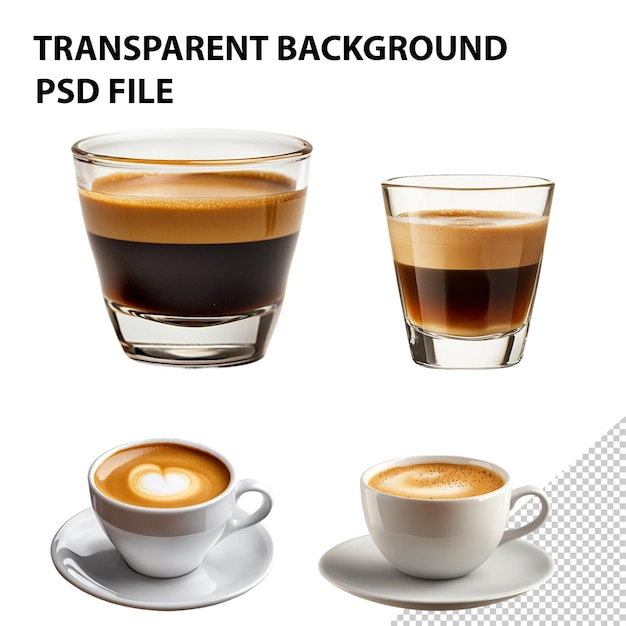 um papel com uma foto de uma chávena de café e uma chácara de café