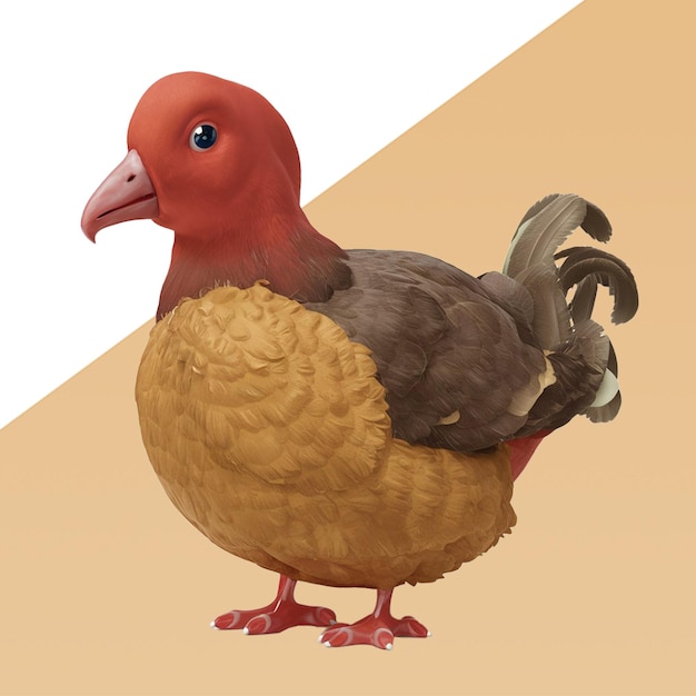 um personagem 3D