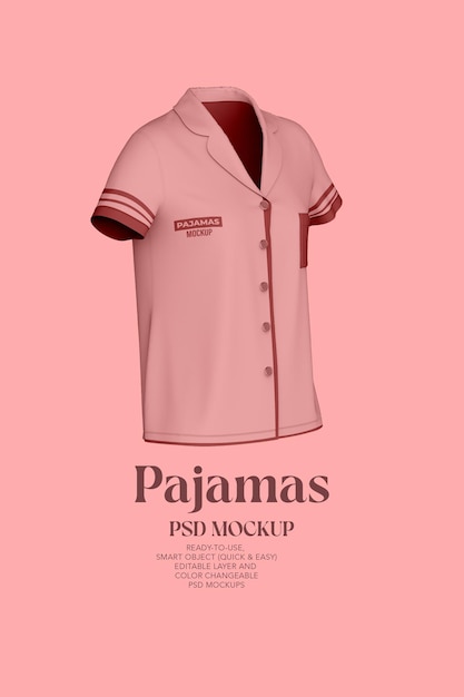 PSD um pôster de um pijama chamado pijama.