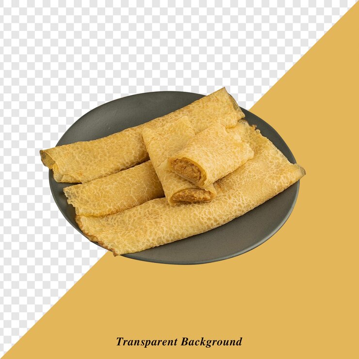 PSD um prato de comida que diz transparências sobre ele