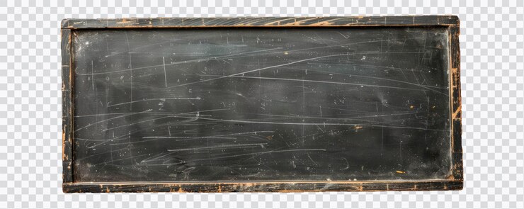PSD um quadro vintage vazio com uma moldura de madeira ideal para uso educacional em salas de aula ou projetos criativos