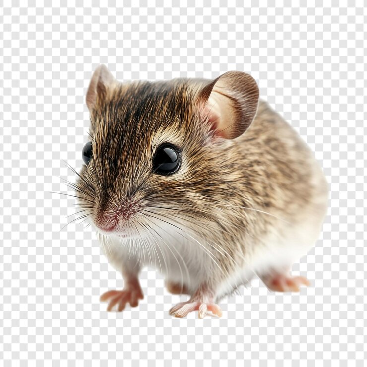 PSD um rato bonito de perto