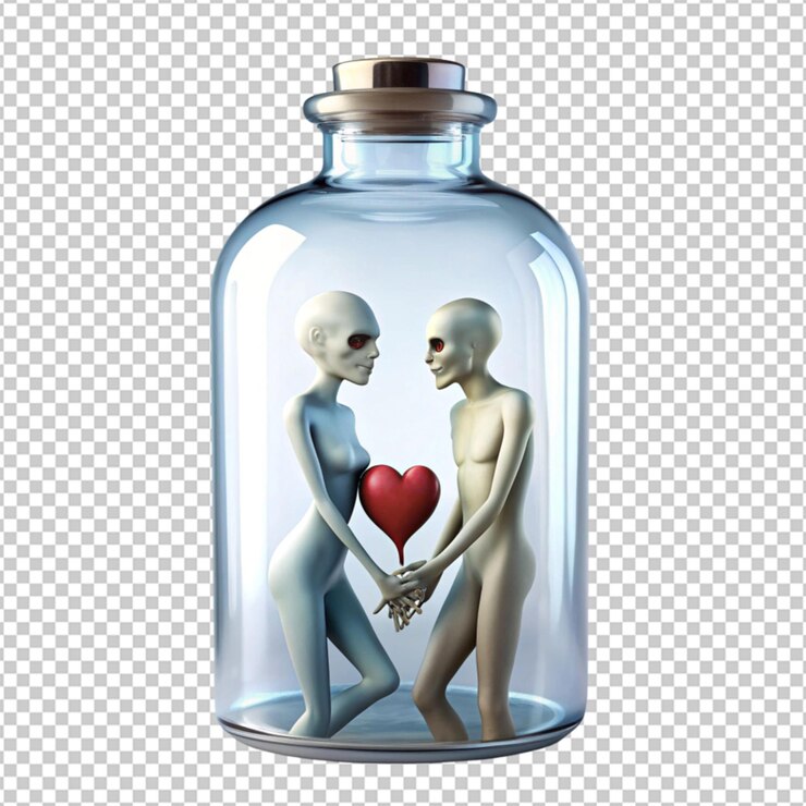 PSD um romance de um casal alienígena.