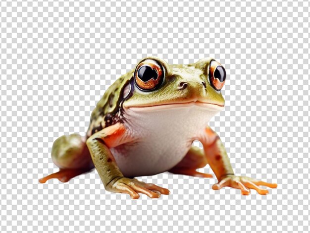 Um sapo bonito png