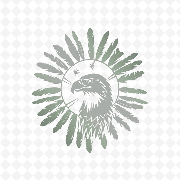 PSD um símbolo de uma águia com um fundo verde