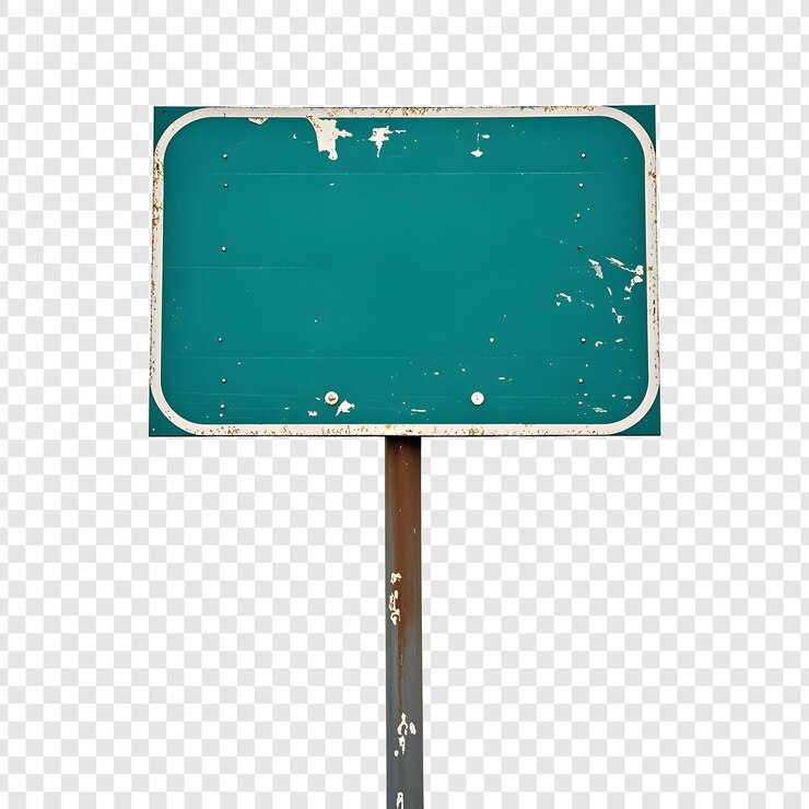 PSD um sinal verde com um fundo branco com uma borda verde