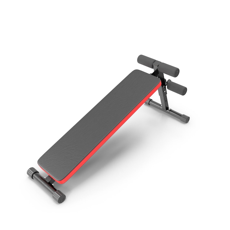 PSD um skate preto e vermelho com uma faixa vermelha
