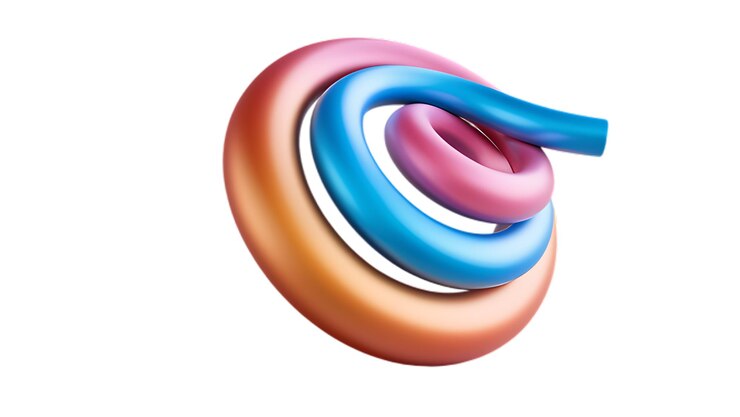 PSD um suporte de escova de dentes azul e rosa com uma cor rosa e azul