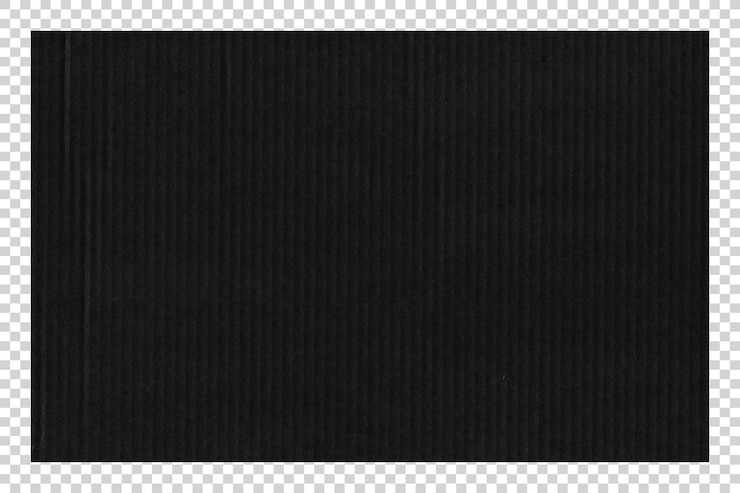 PSD um tecido preto com fundo preto e um quadrado preto na parte inferior