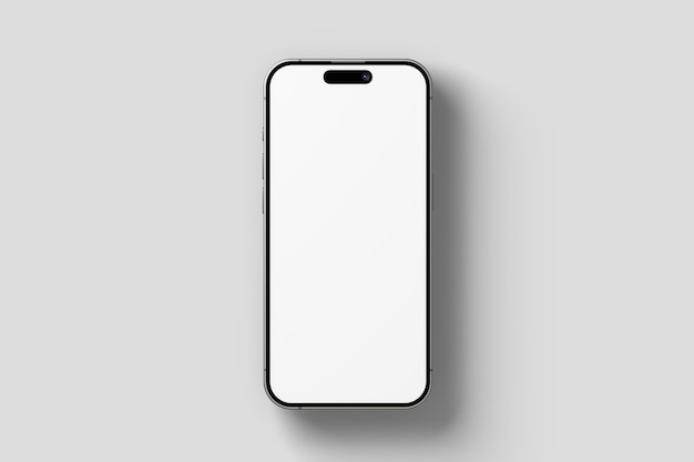 Um telefone com uma caixa branca que diz " iPhone "