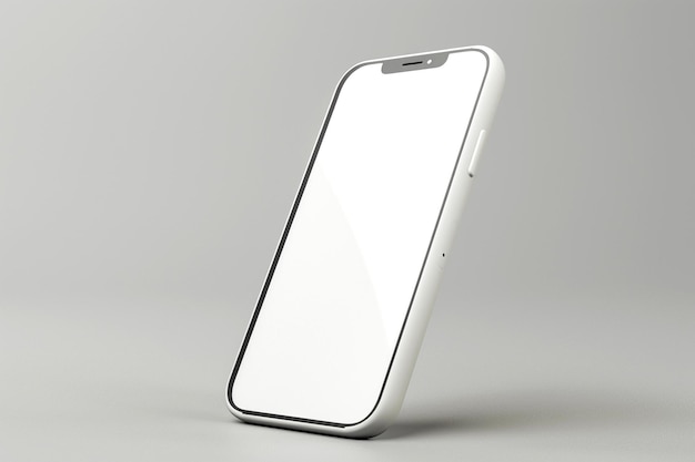 um telefone LG branco com uma caixa branca que diz LG na parte de trás