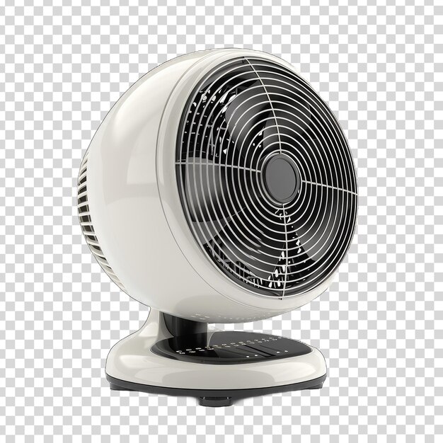 PSD um ventilador branco com a palavra ar nele