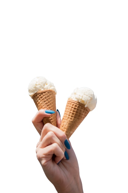 Um zoom no delicioso gelado.
