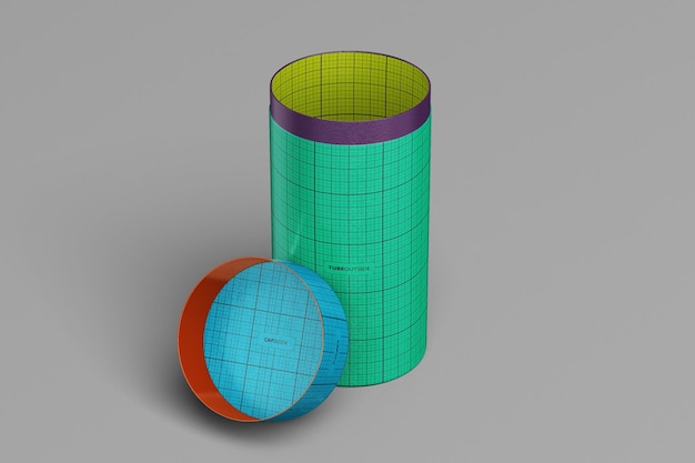 PSD uma bola verde e azul com uma bola azul e vermelha