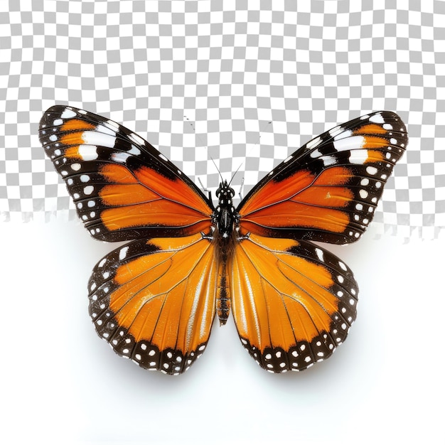 PSD uma borboleta laranja e preta
