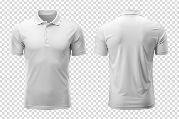 uma camisa de polo branca com um colarinho branco e um colar branco