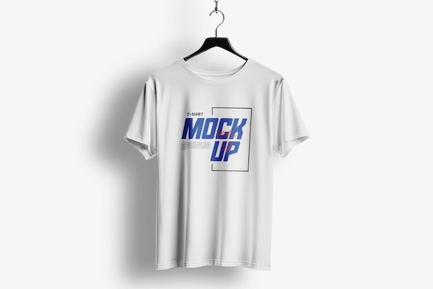 uma camiseta branca com a palavra cabeça para cima