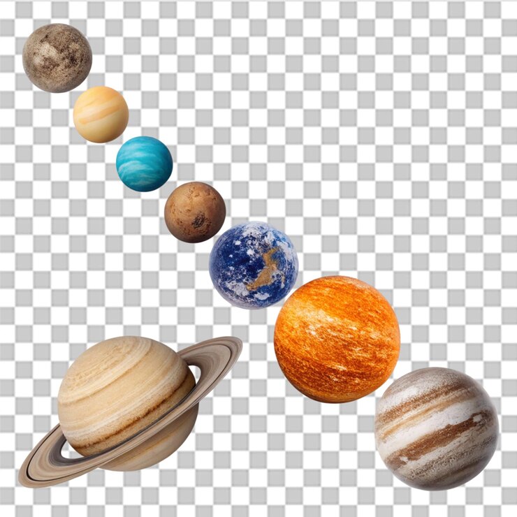 PSD uma coleção de planetas, incluindo um que tem o sol nele
