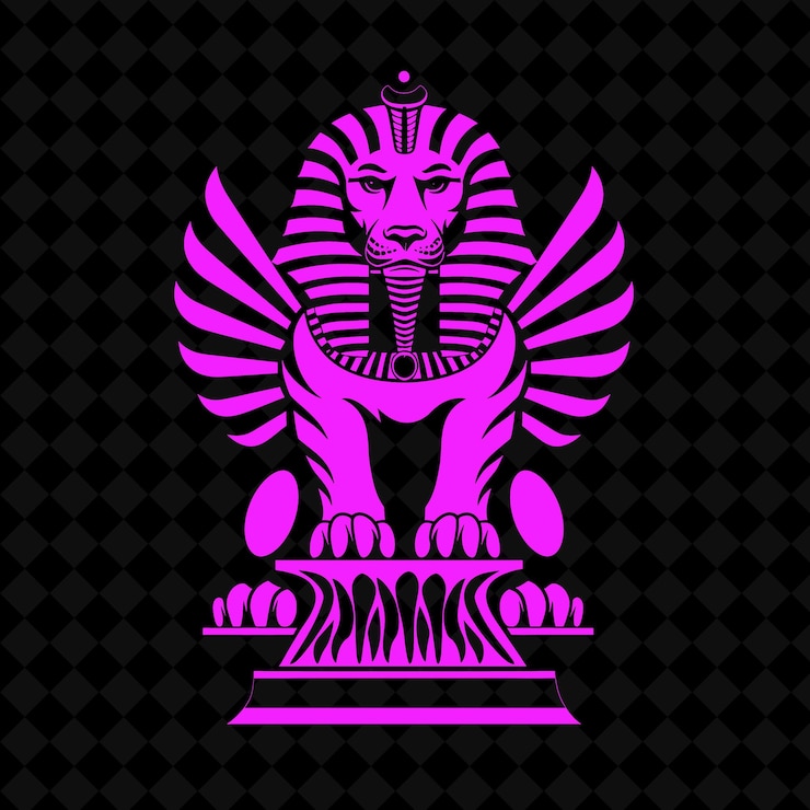 PSD uma estátua de leão com uma coroa